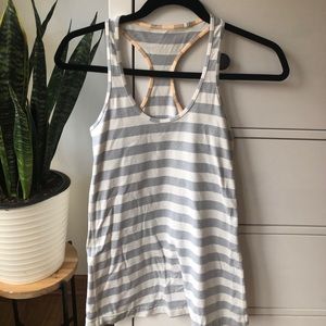 Lululemon striped tank